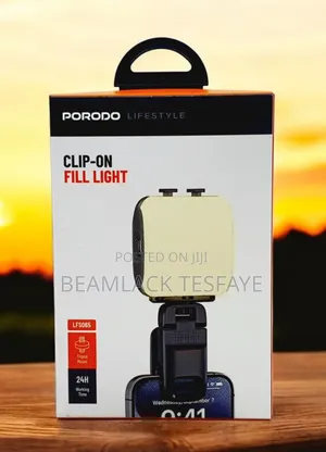 Porodo Lifestyle Clip-on Fill Light