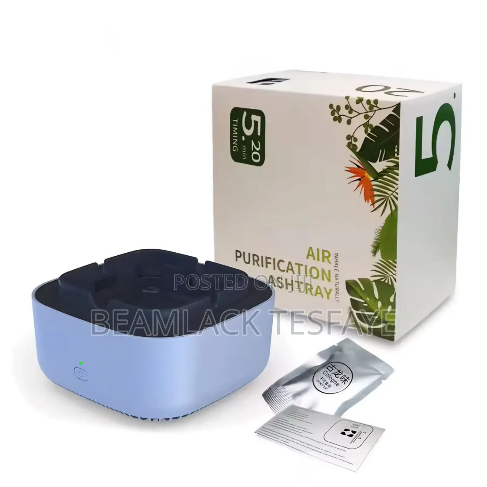  Smokeless Ashtray With Air Purifier