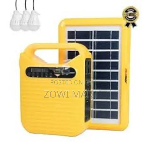 Mewe Solar Lighting System + Led Bulbs Model MWSLK-Svl03y