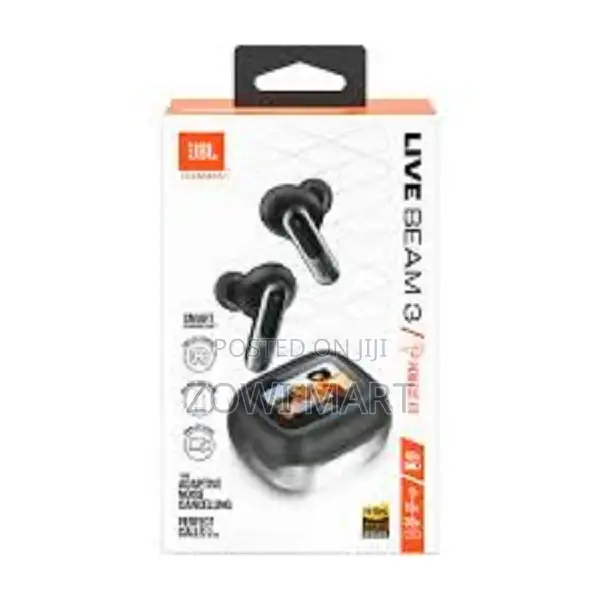 Original JBL Live Beam 3 Earbuds Pure Sound