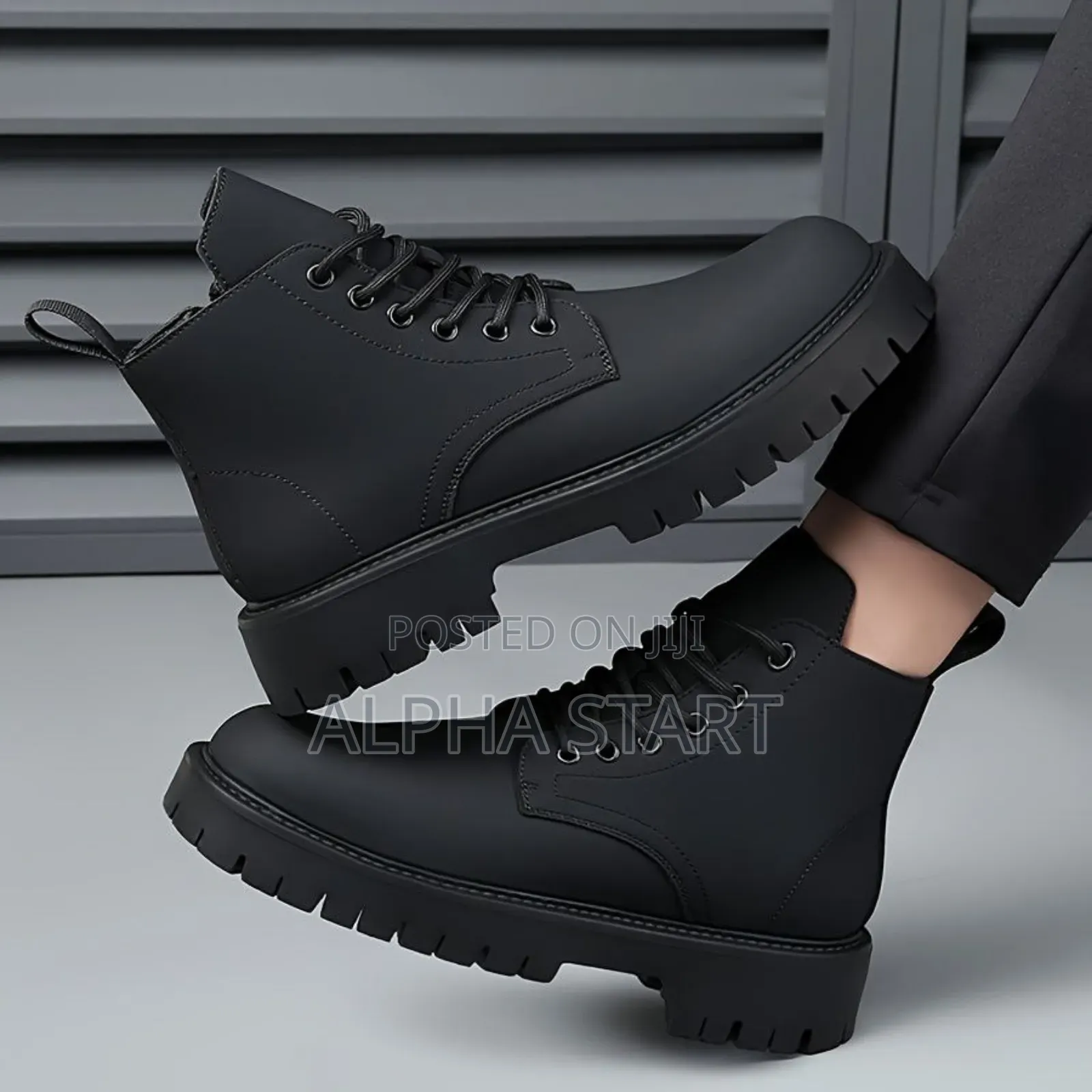  Men's Casual High Top Boots
 Stock Product