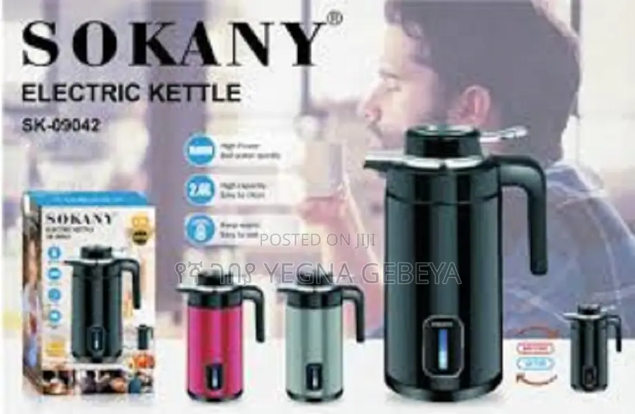 Sokany Electric Kettle Model: Sk-09042