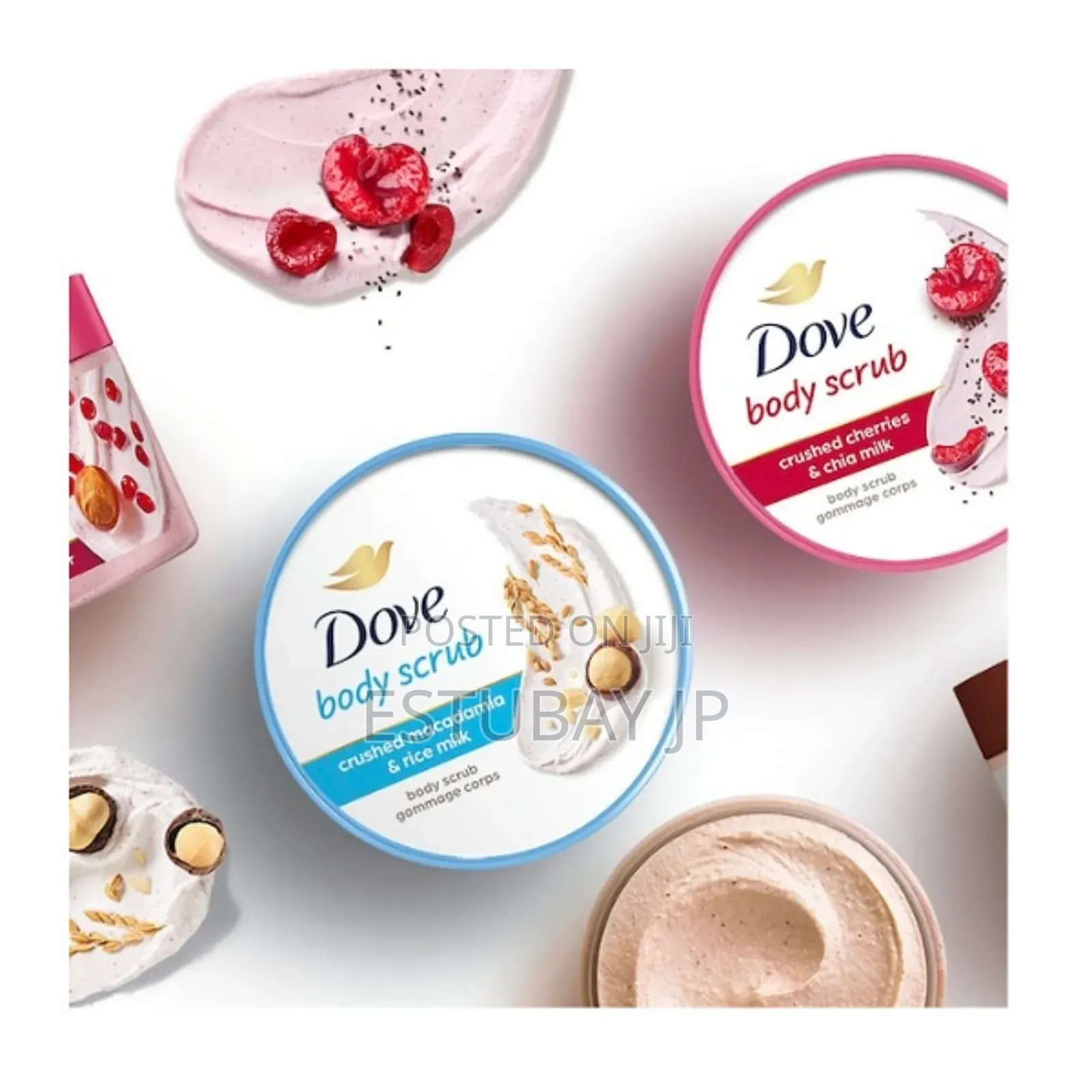 Dove Exfoliating Body Scrubs