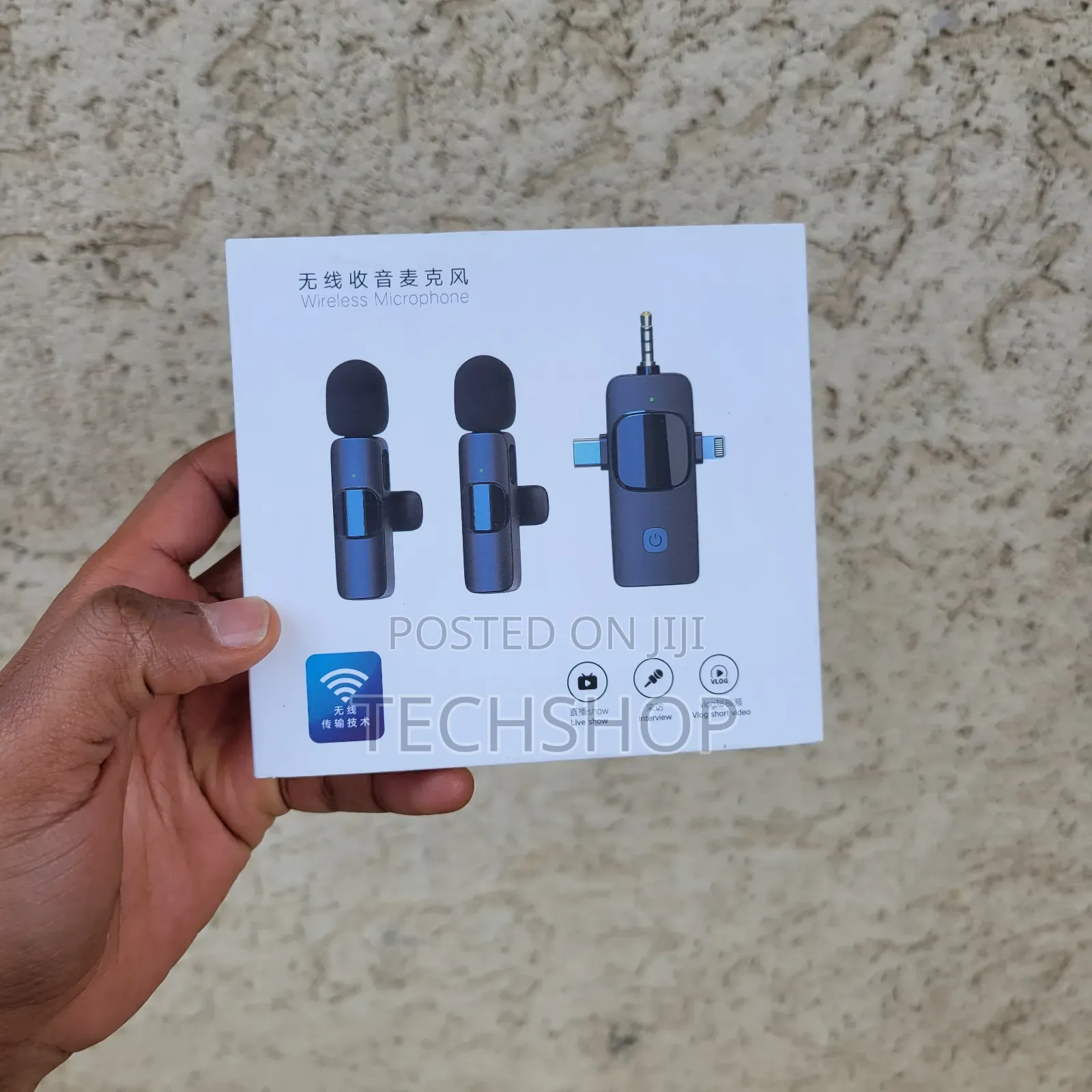 3 in 1 High Sensitivity Wireless Microphone