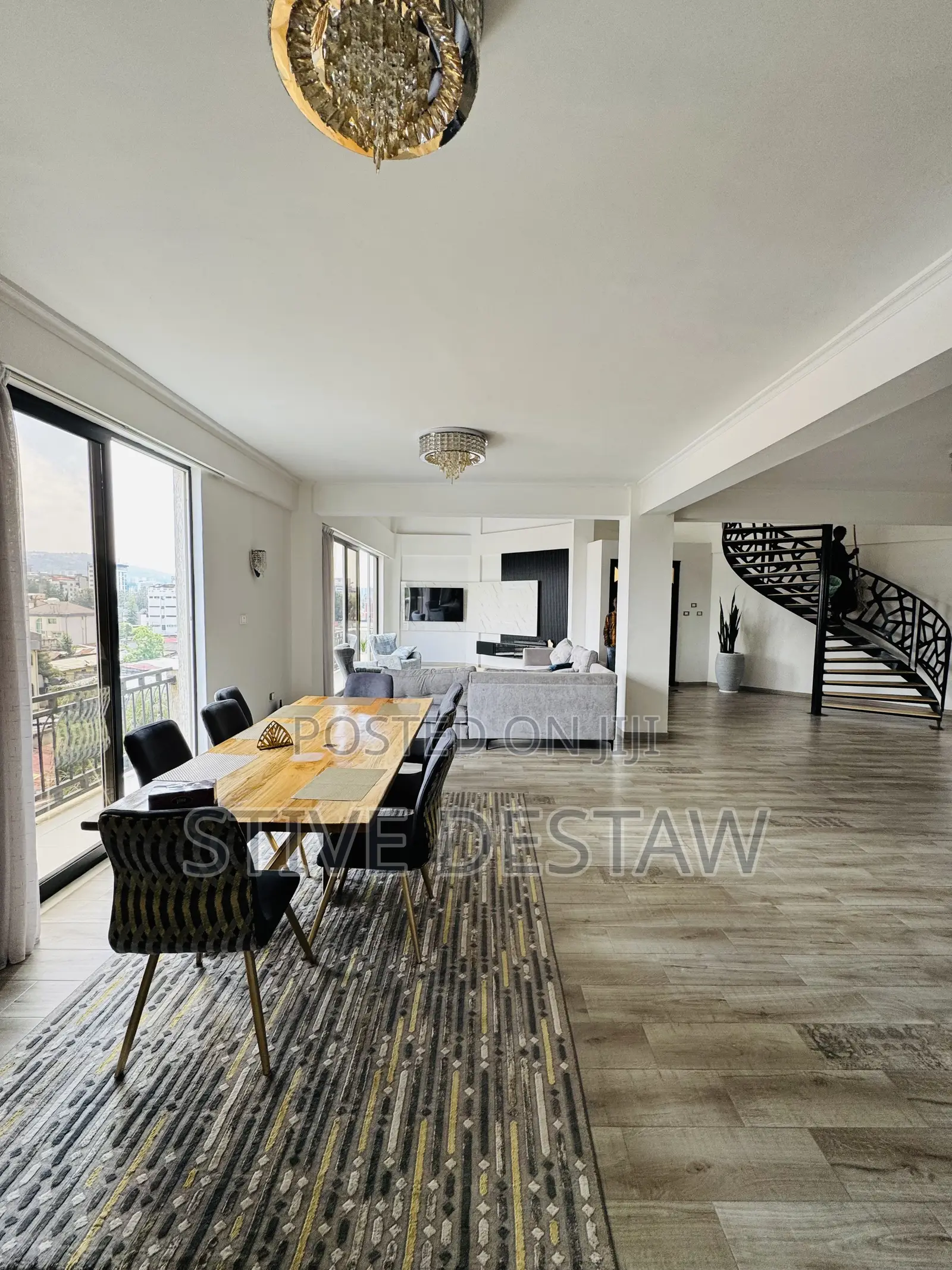 Furnished 4bdrm Duplex in New Luxury, Bole for rent