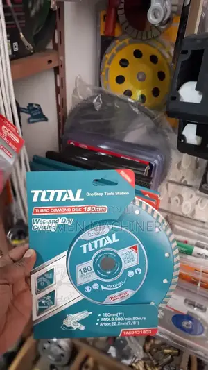 Turbo Diamond Disk 180mm ለሴራሚክ, ለማርብል , ለድንጋይ, ለሸክላ , ለኖራ