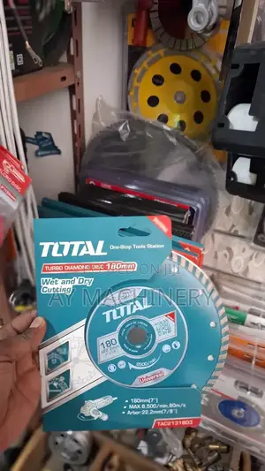 Turbo Diamond Disk 180mm ለሴራሚክ, ለማርብል , ለድንጋይ, ለሸክላ , ለኖራ