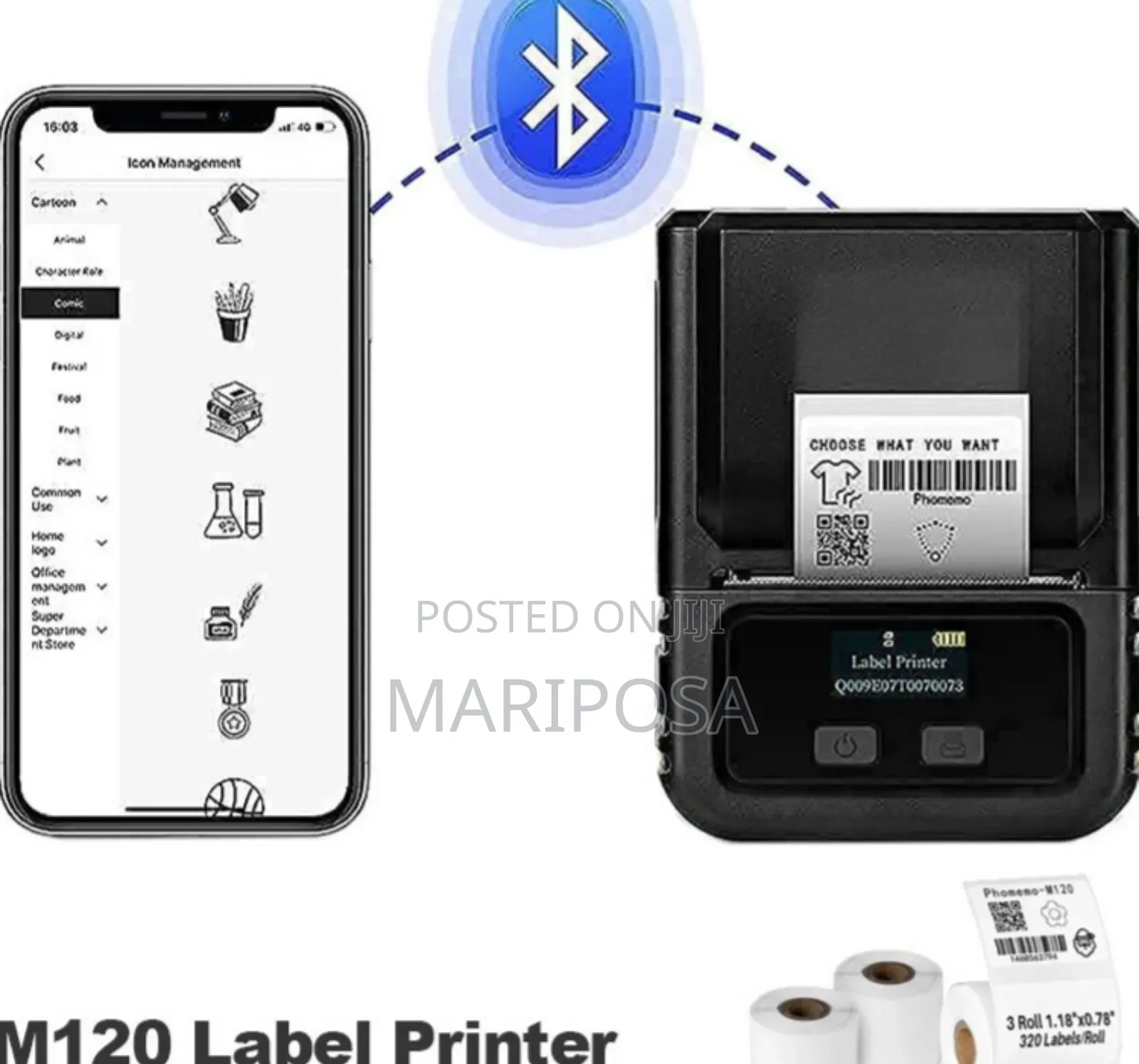 Phomemo M120 Label Printer