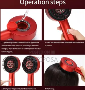 Photo - Red Light Electric Scalp Massager