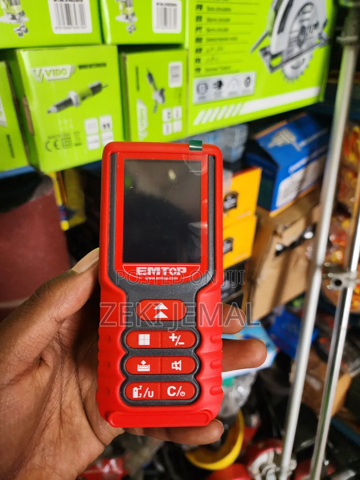 Emtop Laser Meter ( ጨረር ሜትር ) 100m