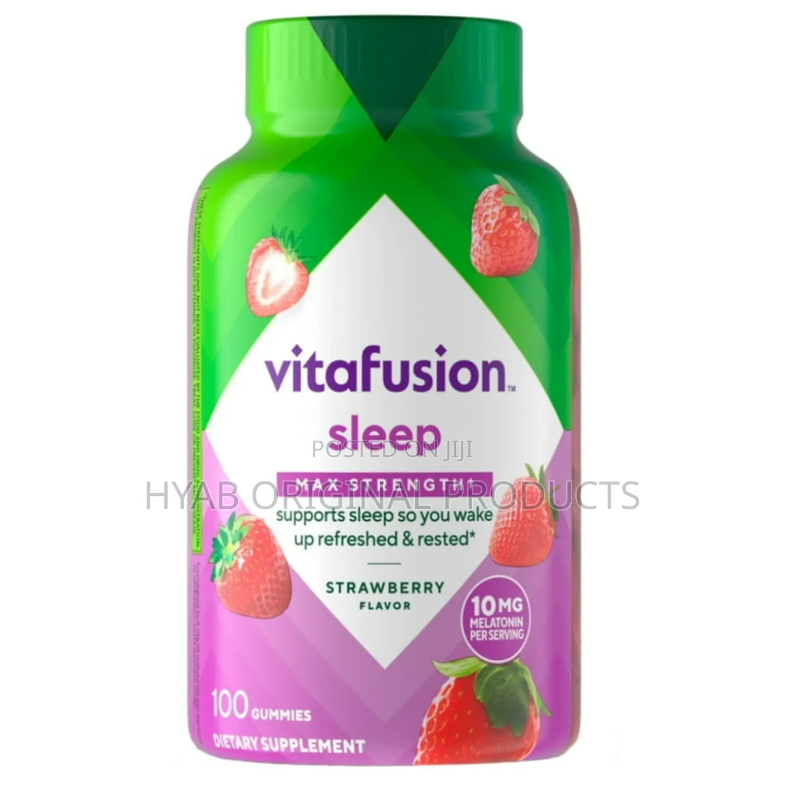 Max Strength Melatonin Sleep Aid 100 Gummy