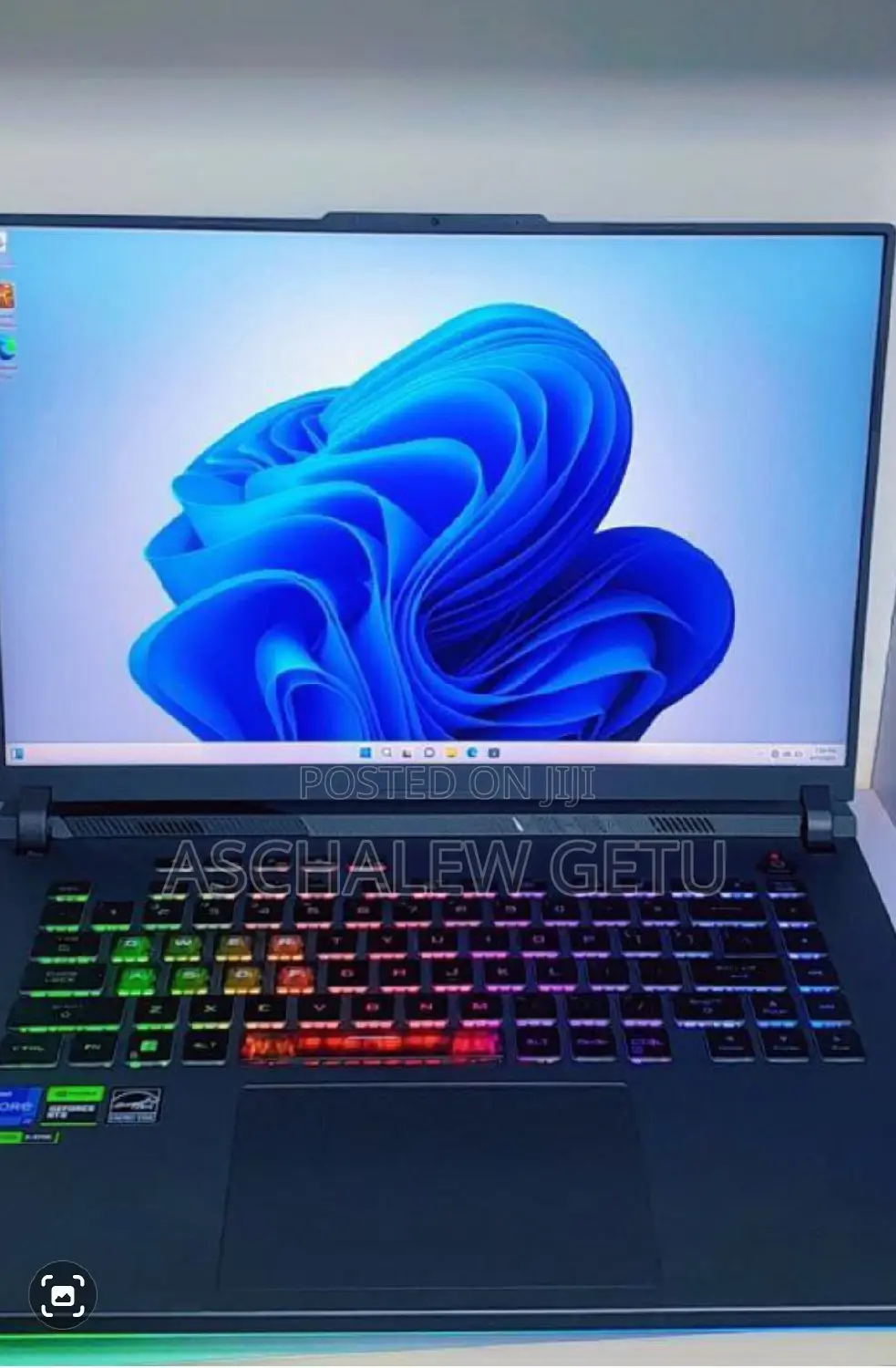New Laptop Asus ROG Strix G15 16GB Intel Core I7 SSD 1T