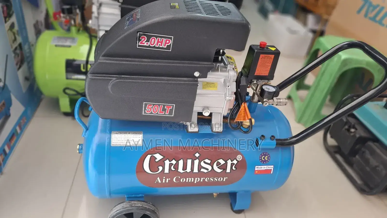 Cruiser 50litre Compressor ክሩዘር ኮምፕረር 50ሊትር