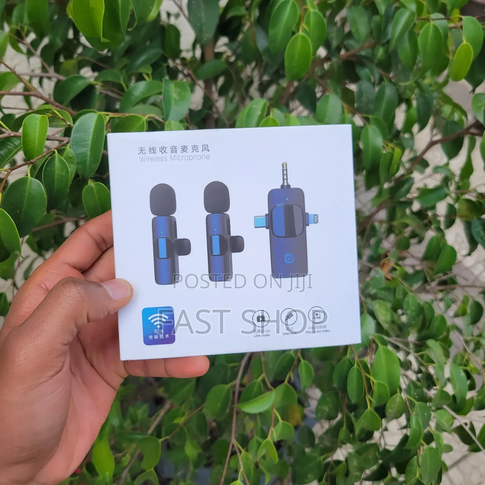 3 in 1 High Sensitivity Wireless Microphone