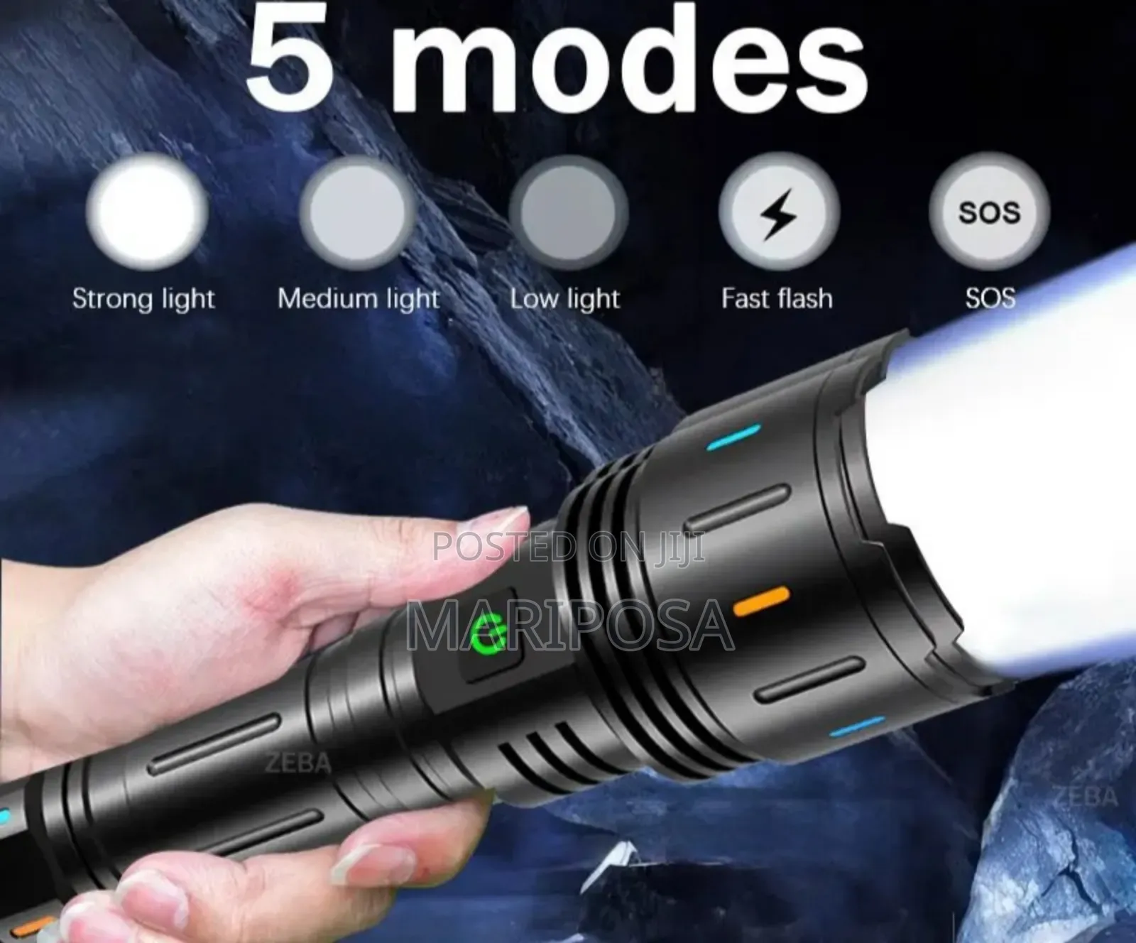 Led Rechargeable Flashlight