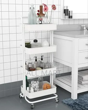 4 Layer Movable Kitchen Storage