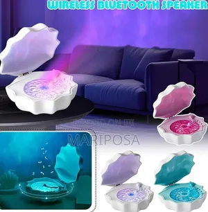Photo - Shell Lamp With Bluetooth Speaker