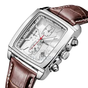 Business Analog Fashion Casual Chronograph Rectangular Watch