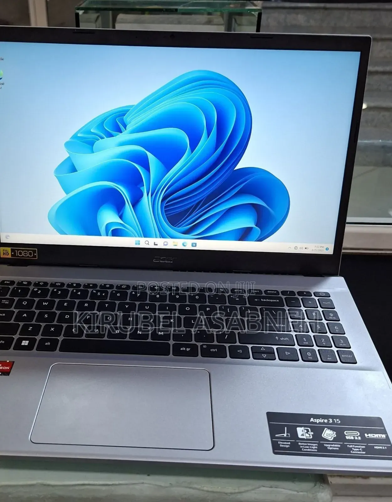 New Laptop Acer Aspire 3 16GB AMD Ryzen 7 SSD 1T