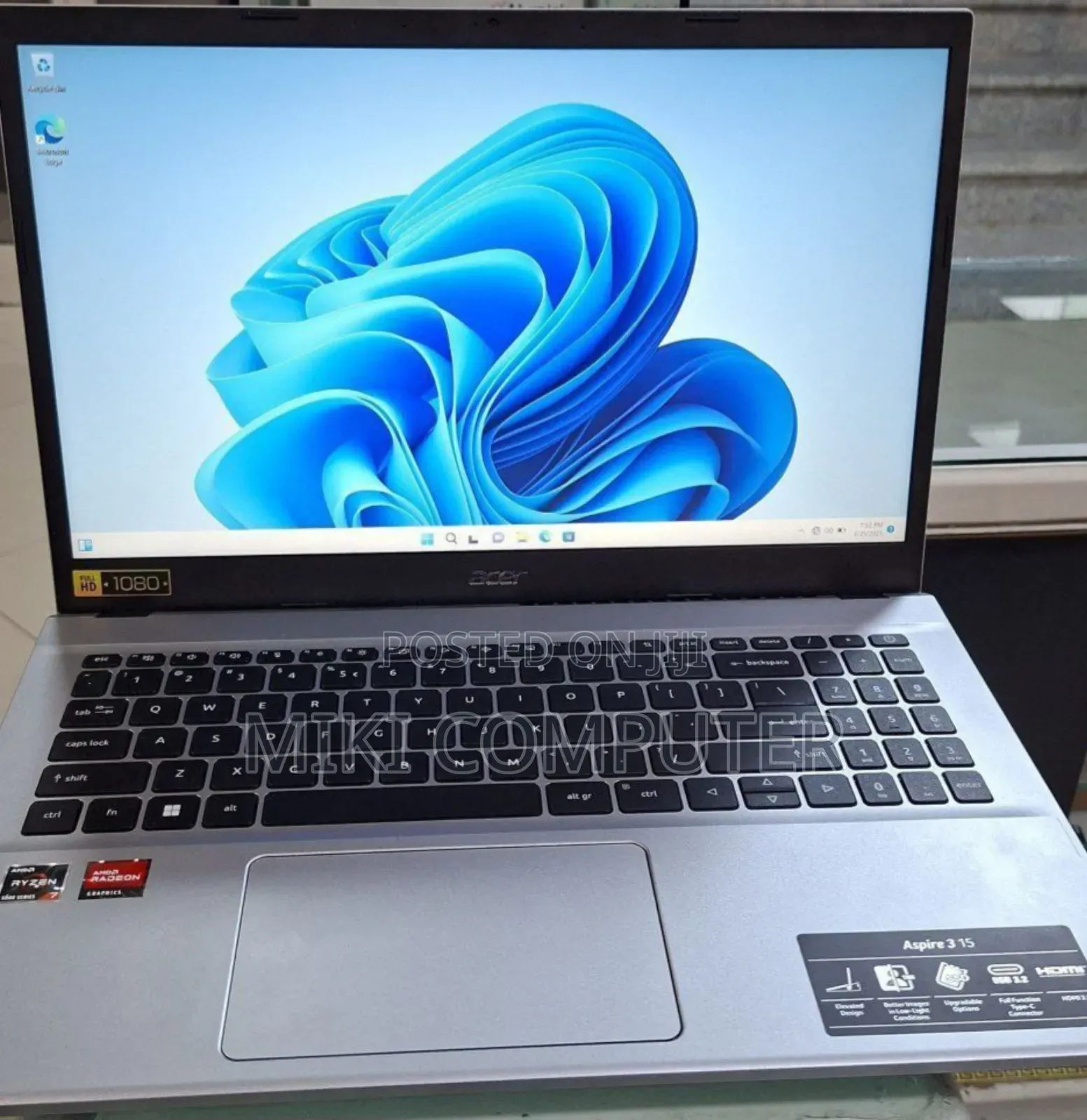 New Laptop Acer Aspire 5 16GB AMD Ryzen 7 SSD 512GB