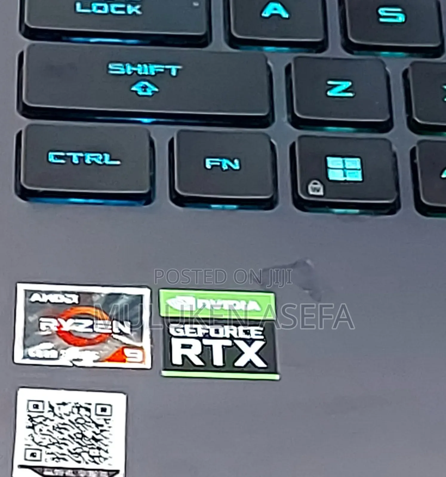 New Laptop Asus ROG Strix G17 16GB AMD Ryzen 9 SSD 1T