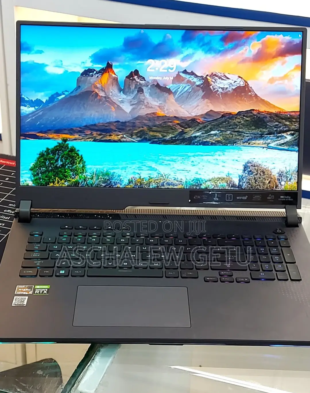 New Laptop Asus ROG Strix G15 16GB AMD Ryzen 9 SSD 1T