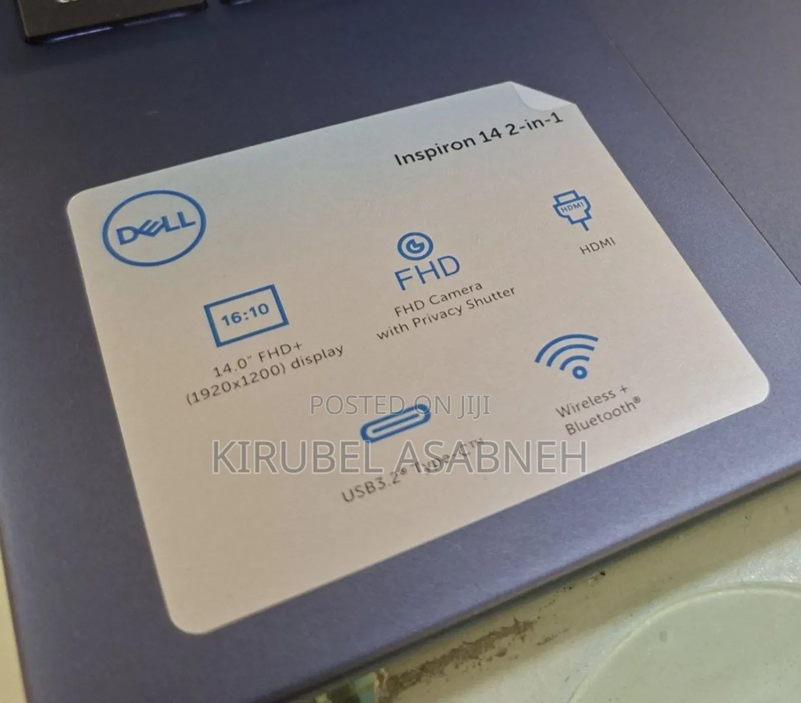 New Laptop Dell Inspiron 14 16GB AMD Ryzen 7 SSD 1T