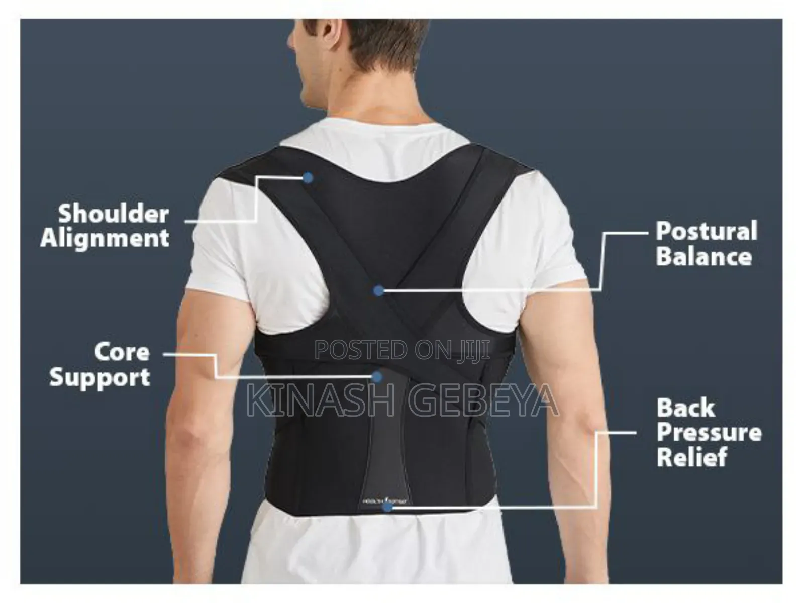 High Quality Adjustable Posture Corrector Belt