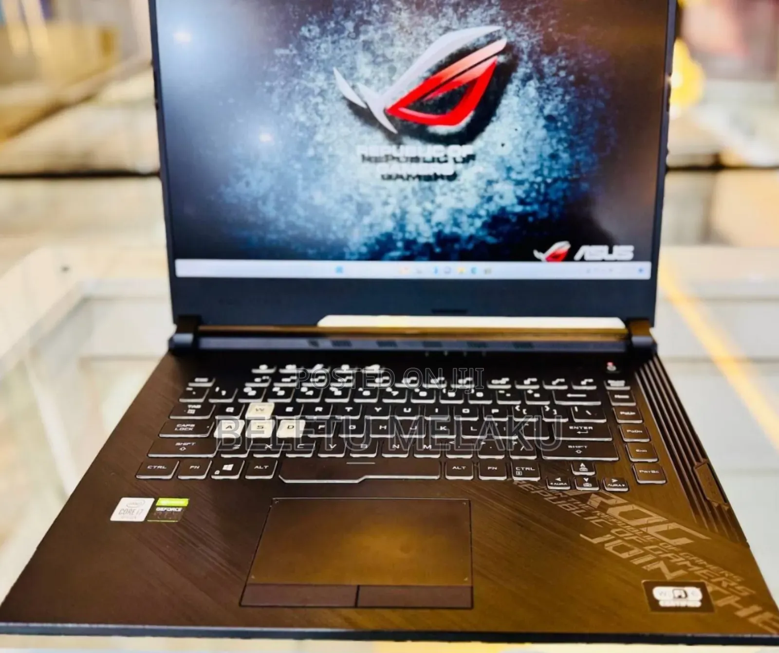 New Laptop Asus ROG Strix G15 16GB Intel Core I7 SSD 1T