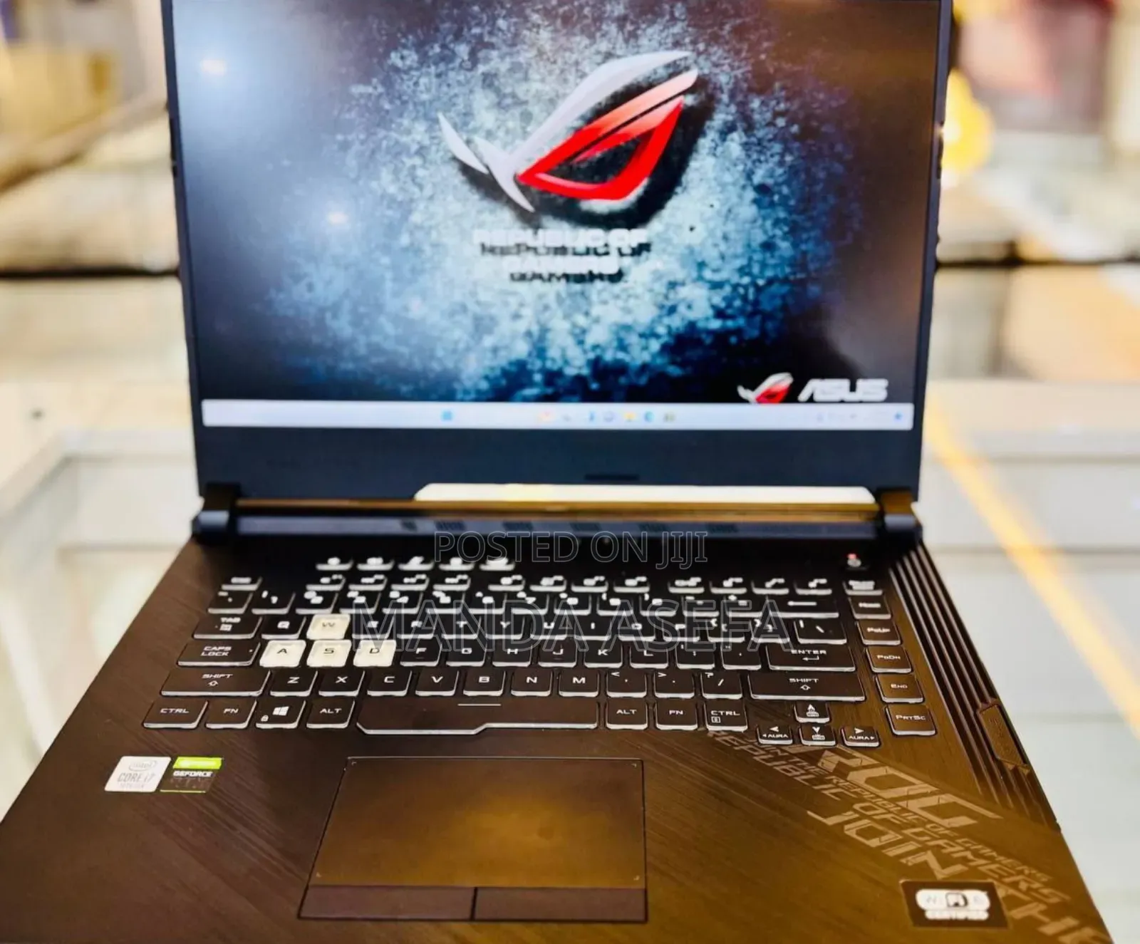 New Laptop Asus ROG Strix G16 G614 16GB Intel Core I7 SSD 1T