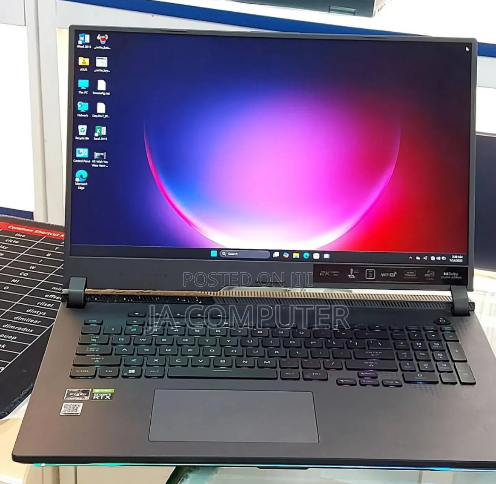 New Laptop Asus ROG Strix G16 G614 16GB AMD Ryzen 9 SSD 1T