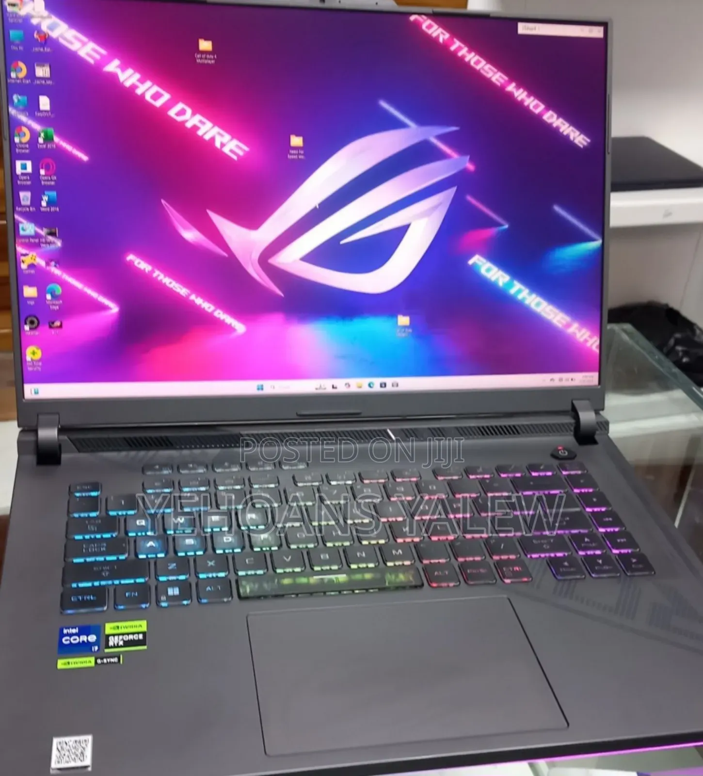 New Laptop Asus ROG Strix G16 G614 16GB Intel Core I7 SSD 1T