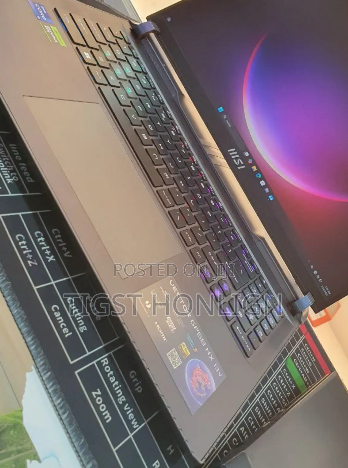 New Laptop MSI Katana GF66 16GB Intel Core I9 SSD 1T
