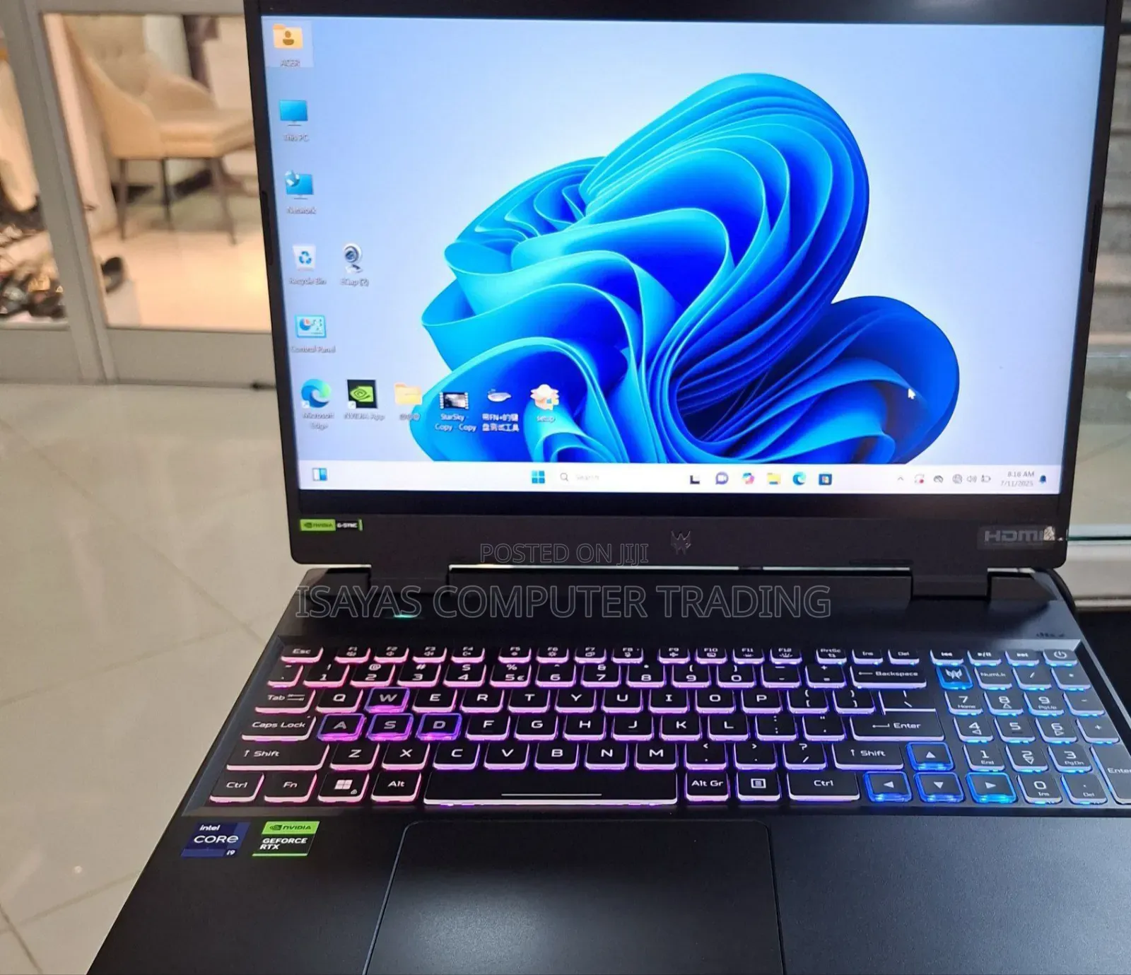 New Laptop Acer Predator Helios 300 16GB Intel Core I9 SSD 1T