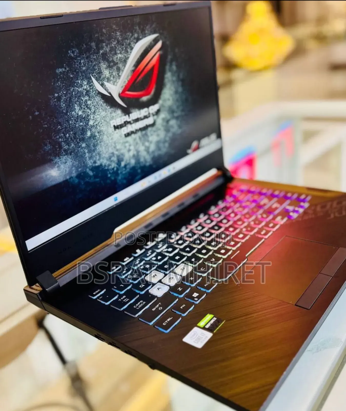 New Laptop Asus ROG Strix G15 16GB Intel Core I7 SSD 1T