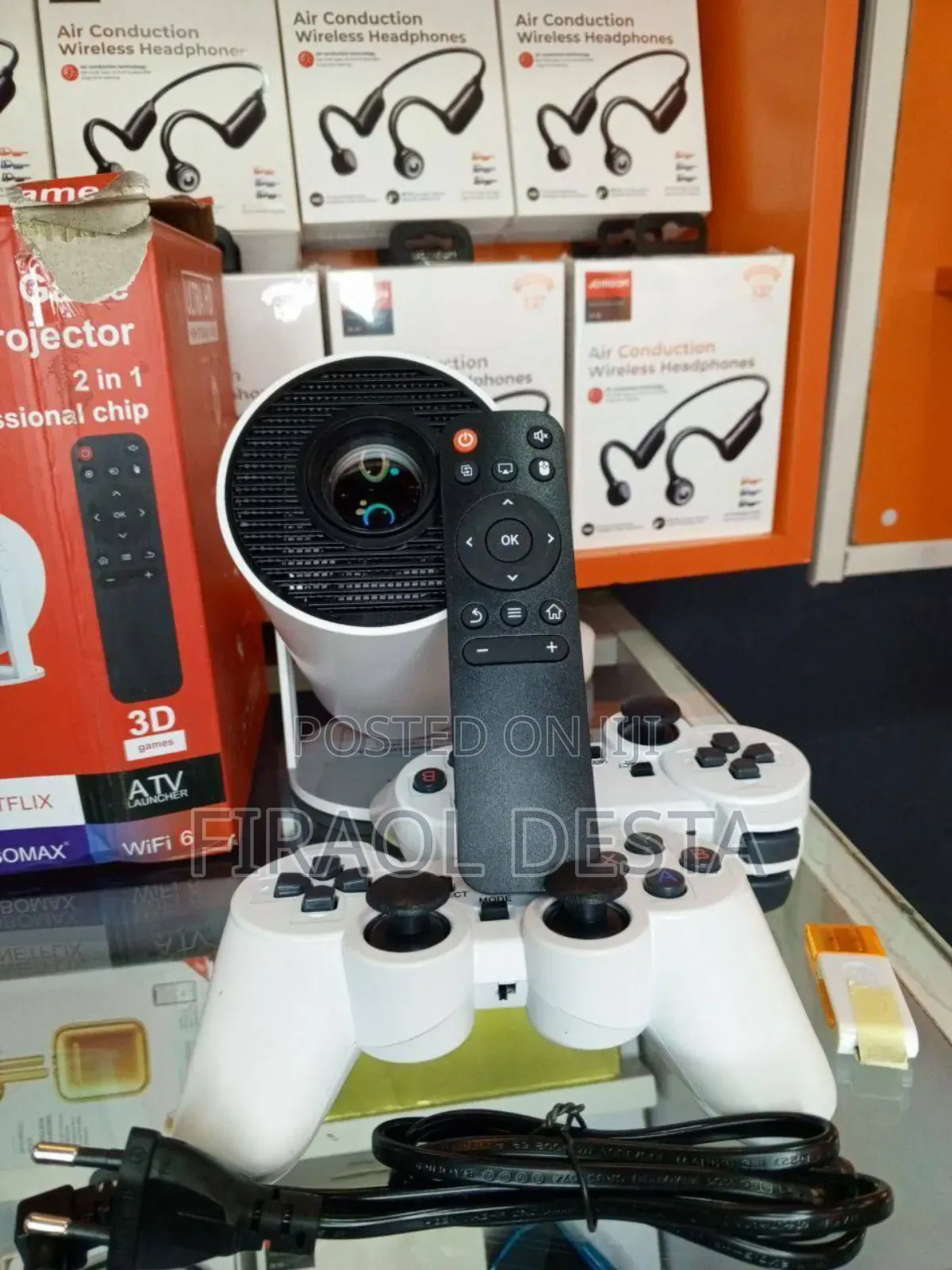 Hd Projector + 3d Games Powered by Hd + 3d