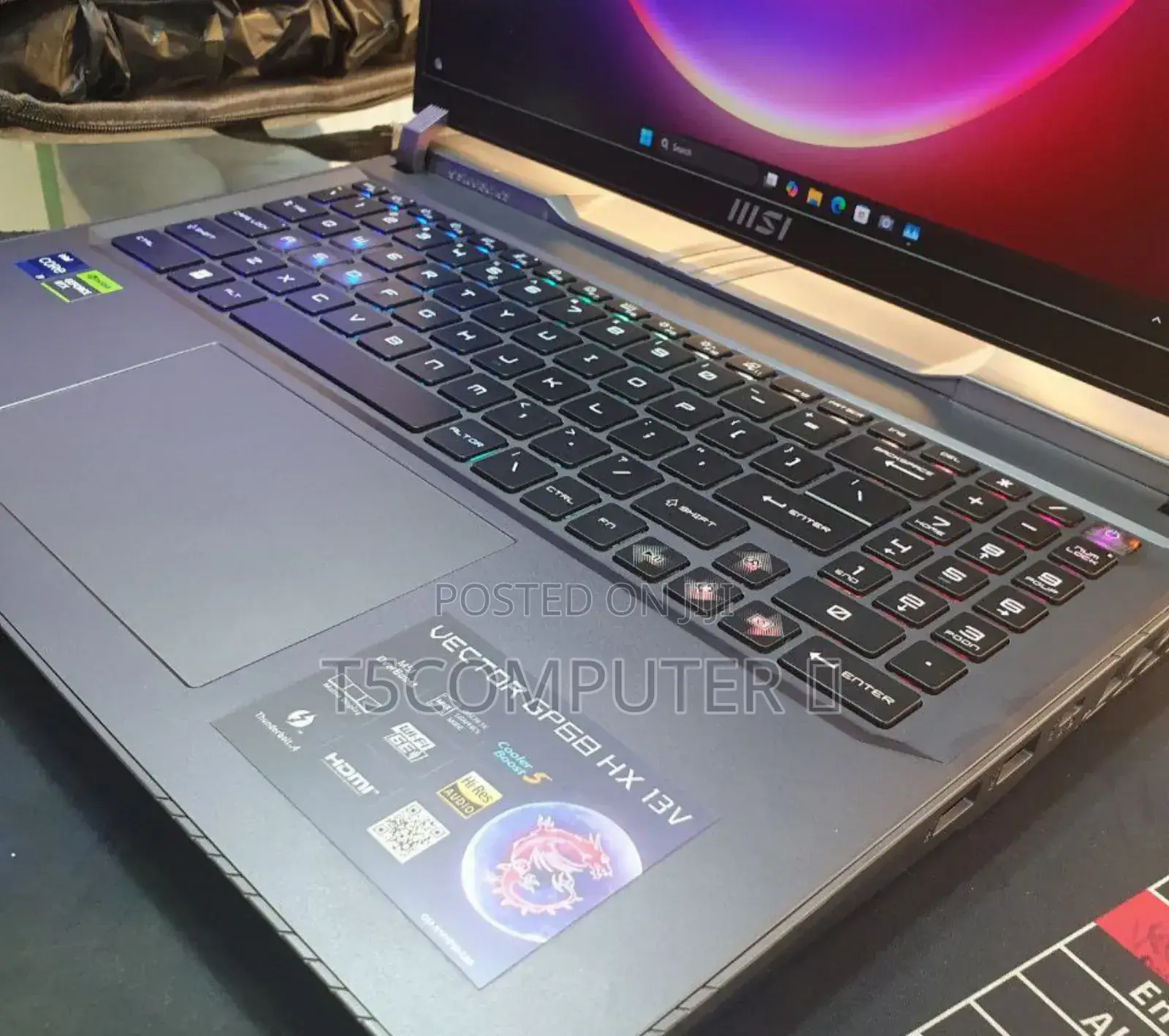 New Laptop MSI GF63 16GB Intel Core I9 SSD 1T