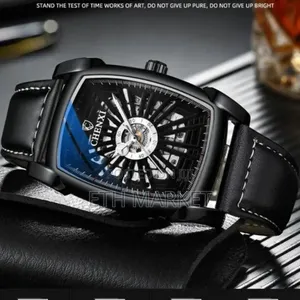 Photo - Chenxi New Men Wristwatch Skeleton Automatic Mechanical