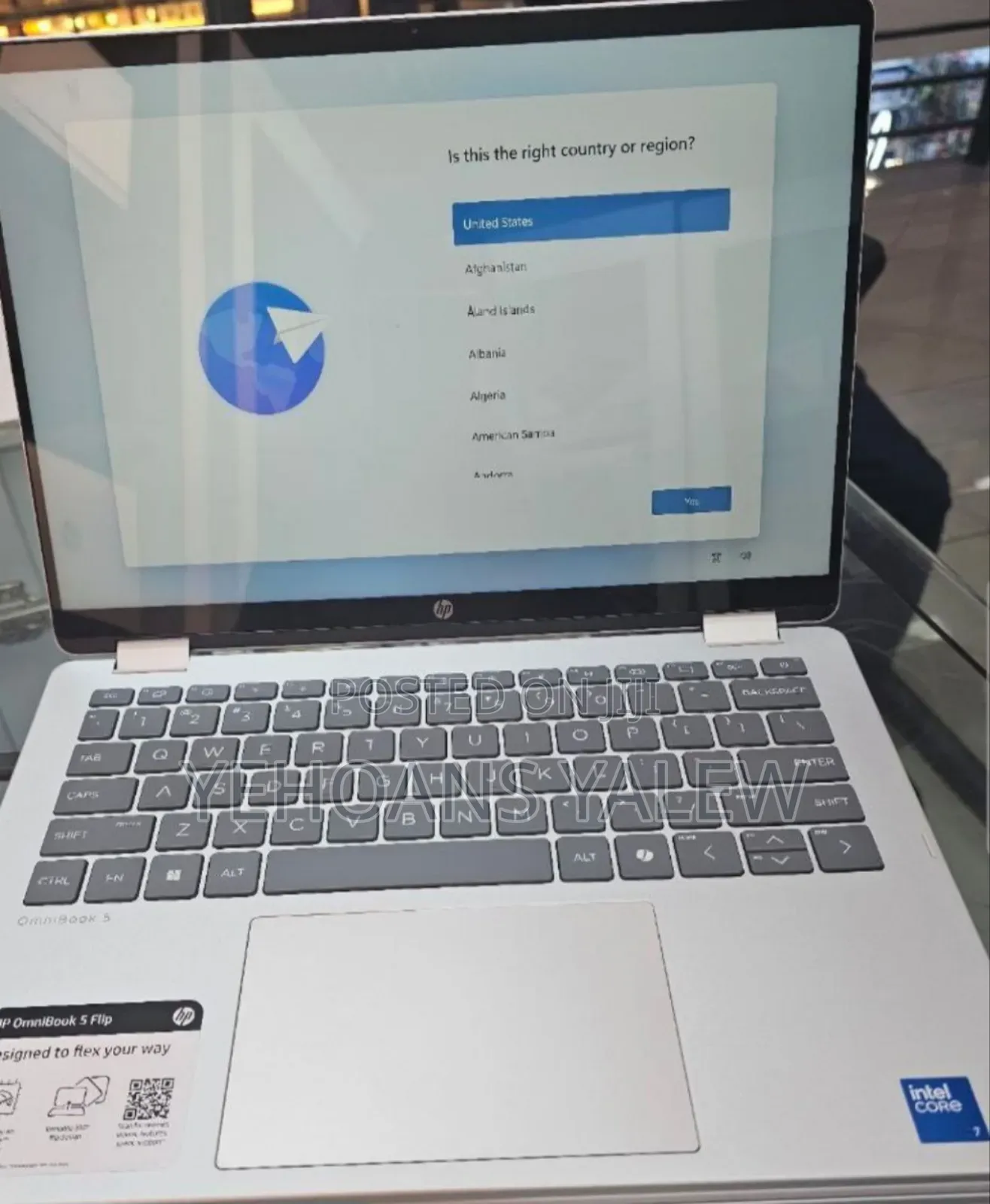 New HP OmniBook X Laptop 14-Fe0097nr 16GB Intel Core I7 SSD 512GB