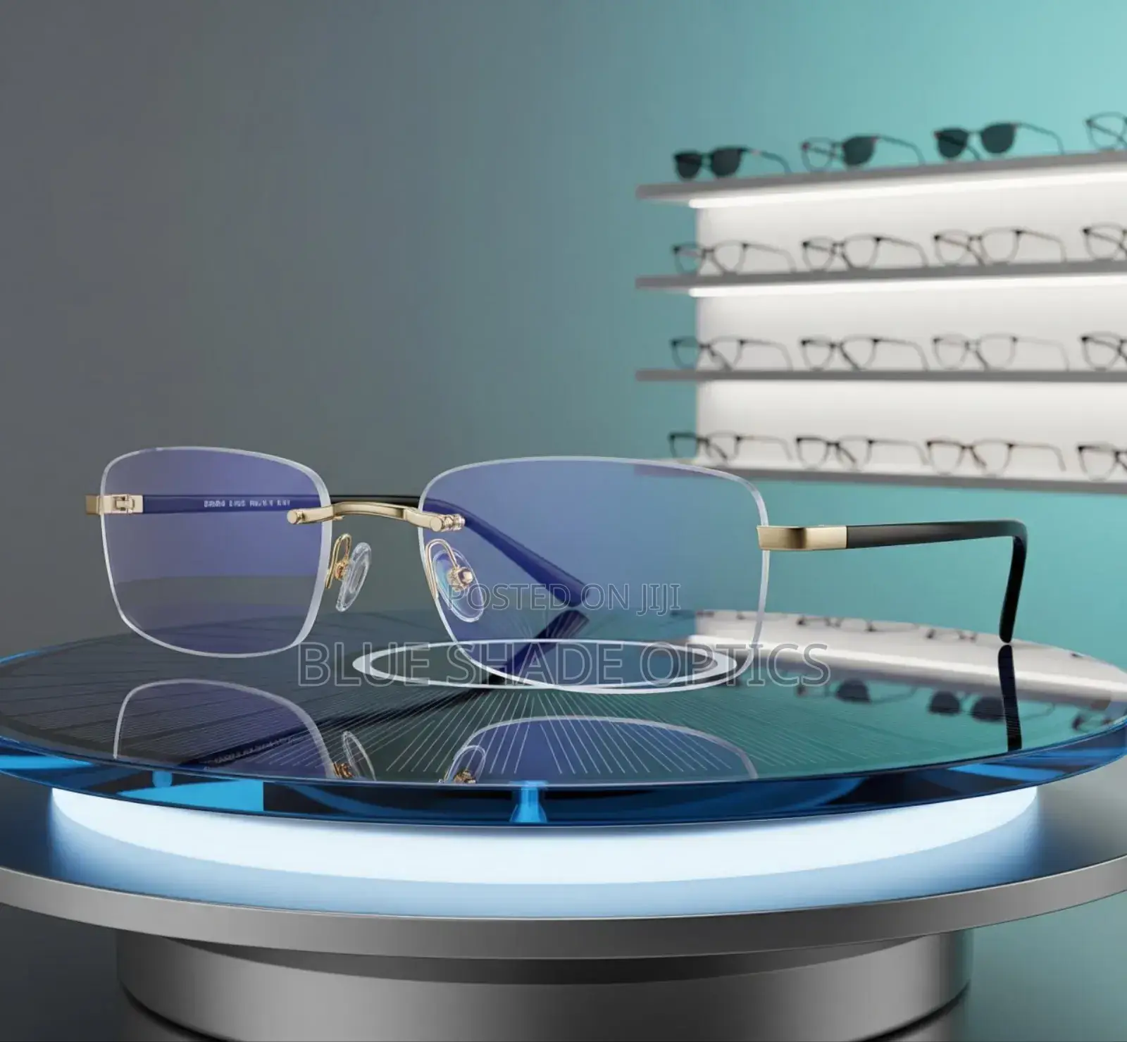 Anti-Blue Frameless Eyewear