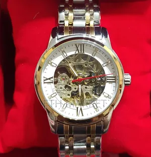 Skmei Men's Business Skeleton Hollow Mechanical Automatic