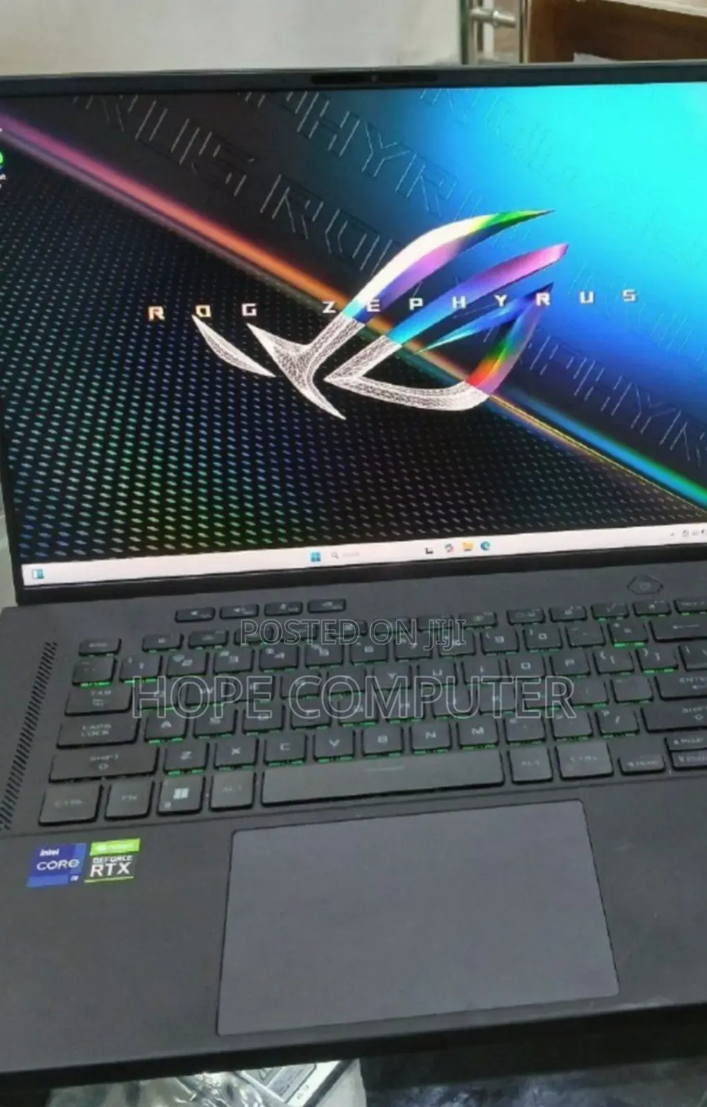 New Laptop Asus ROG Zephyrus G15 16GB Intel Core I9 SSD 1T