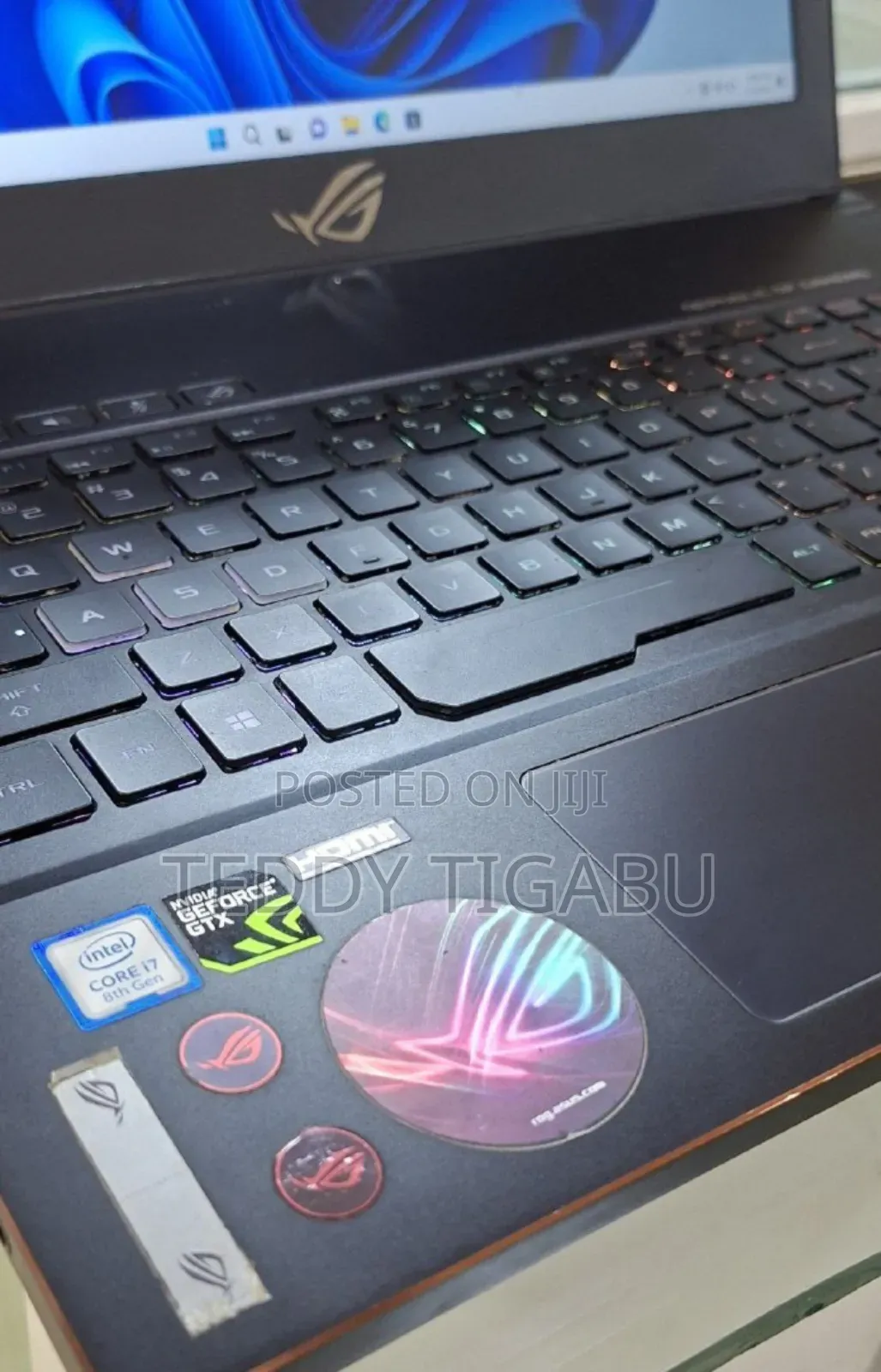 New Laptop Asus ROG ZEPHYRUS (GX501) 16GB Intel Core I7 SSD 128GB