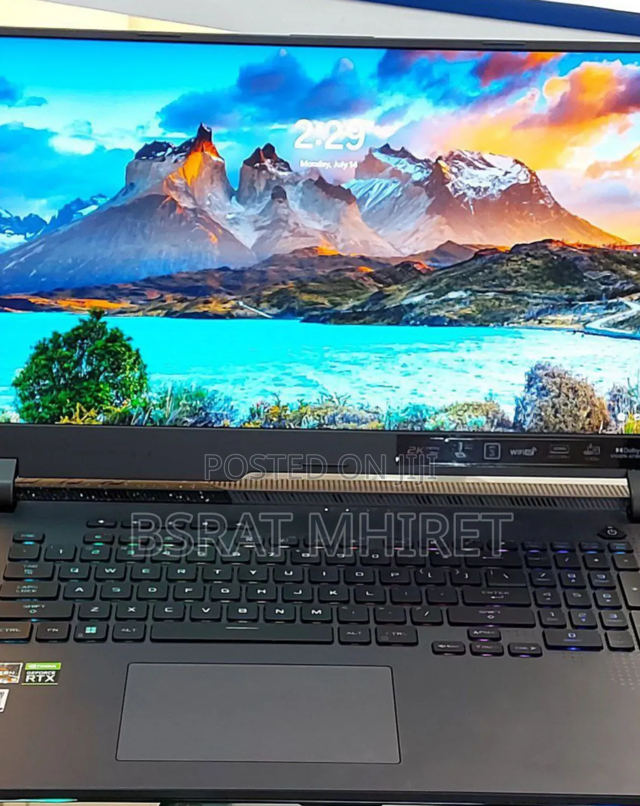 New Laptop Asus ROG Strix G15 16GB AMD Ryzen 9 SSD 1T