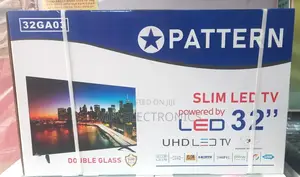 Pattern 32 Inch Tv Led Double Glass Tv