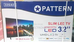 Pattern 32 Inch Tv Led Double Glass Tv