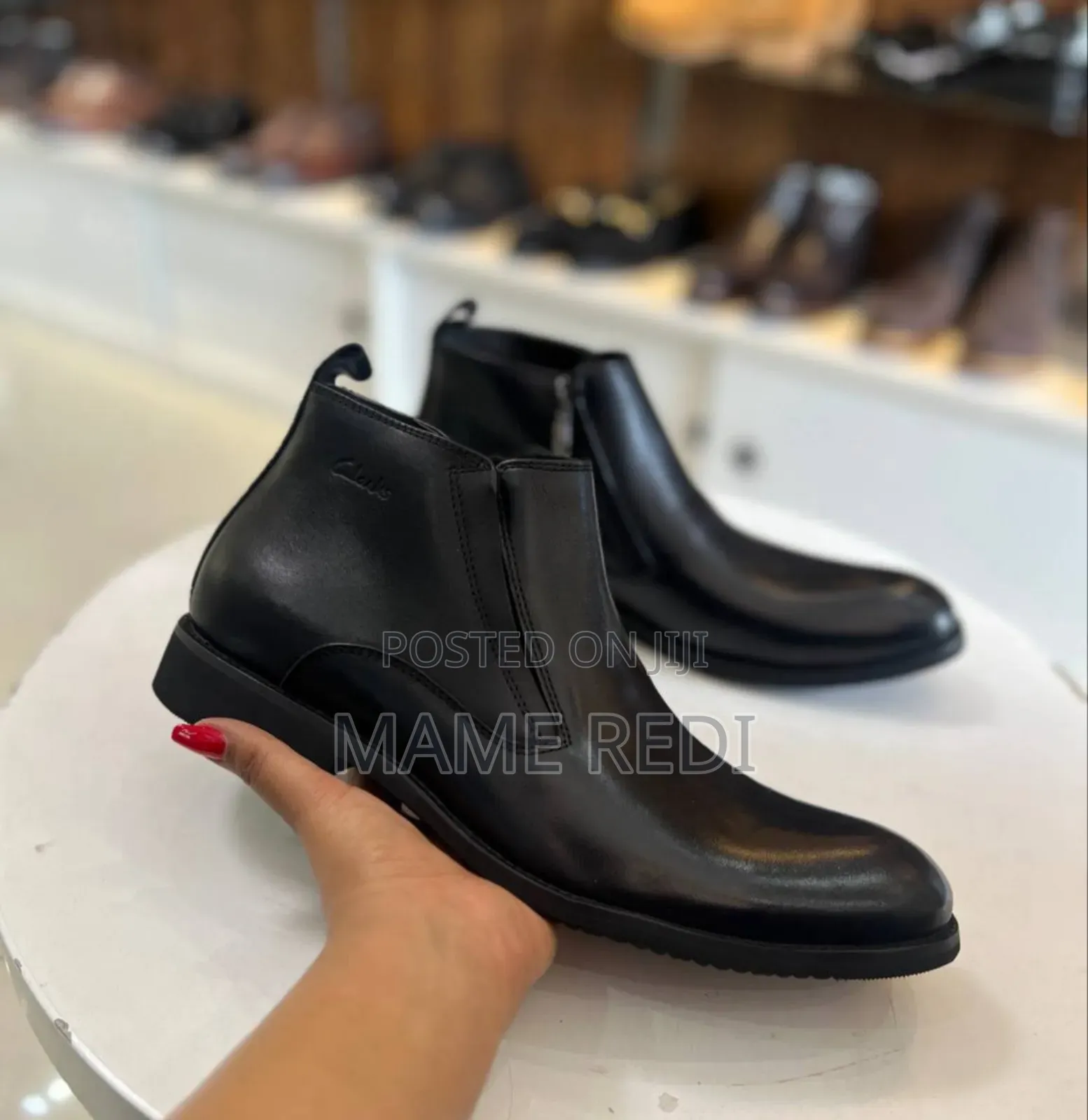 Clark’S Half Boots With Zippers