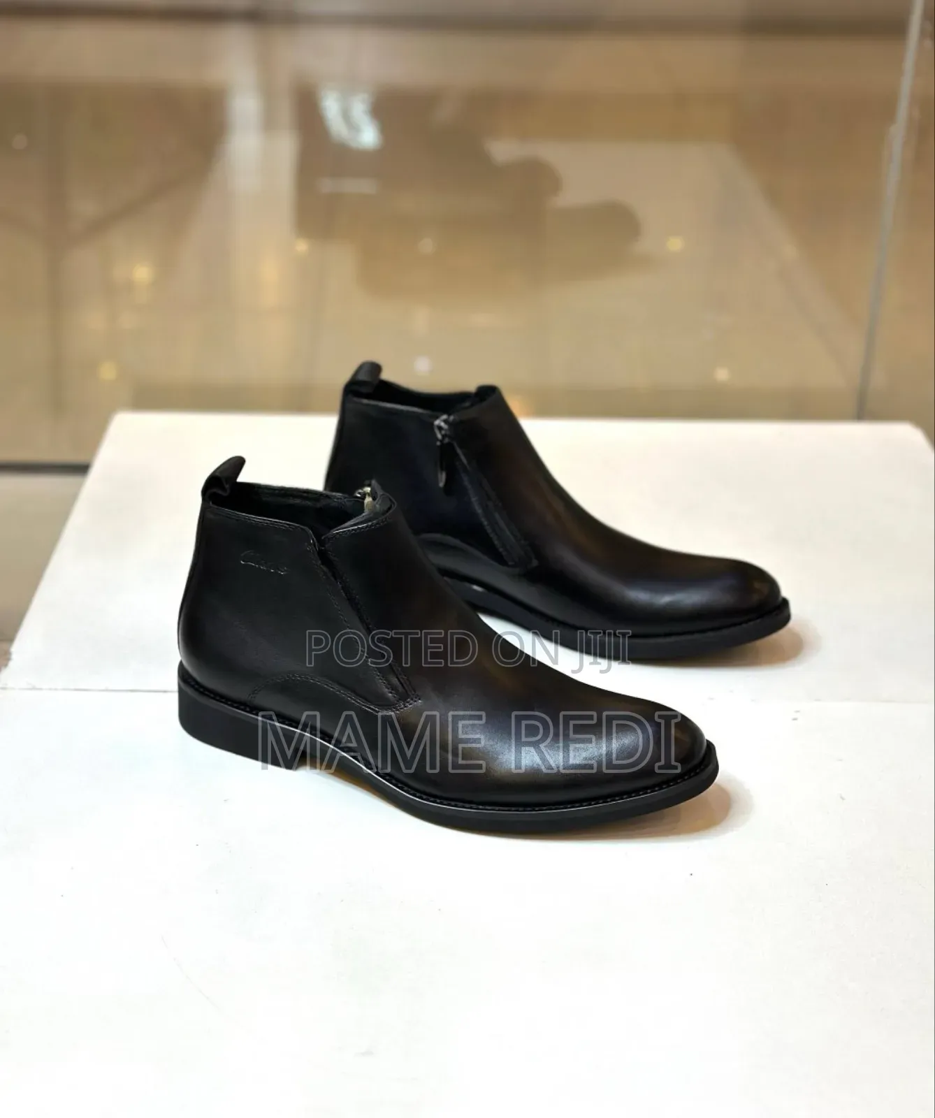 Clark’S Half Boots With Zippers