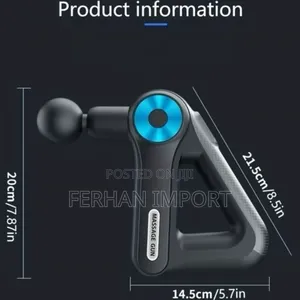 9in1 Massage Gun ማሳጅ ማድረግያ 5month Warranty