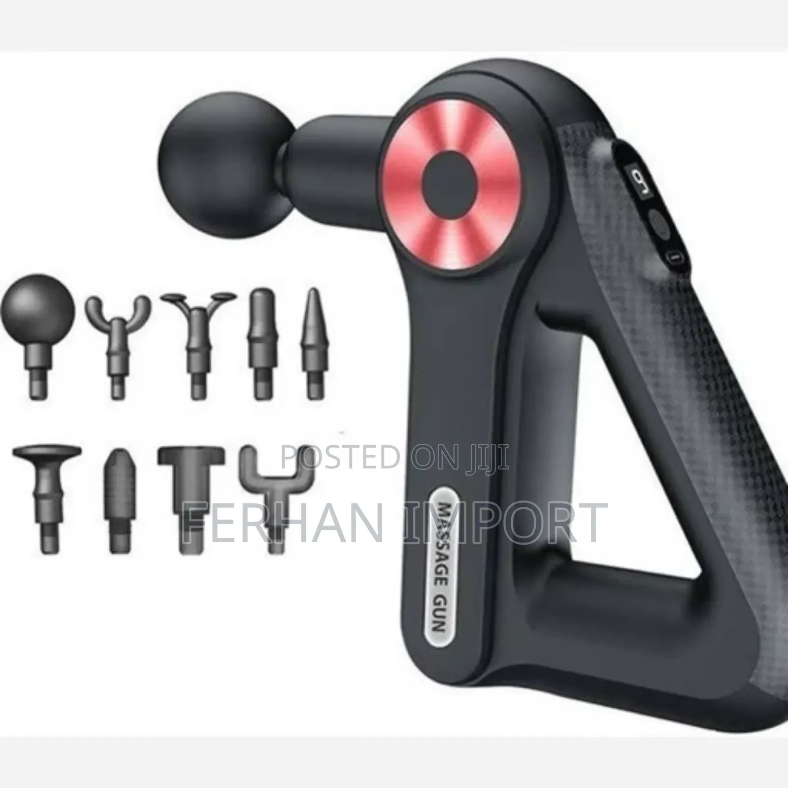 9in1 Massage Gun ማሳጅ ማድረግያ 5month Warranty